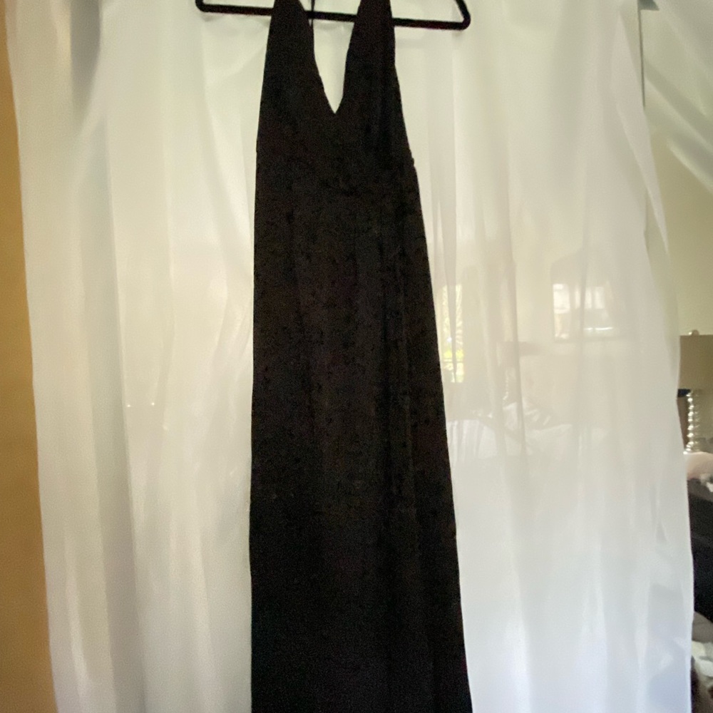 Halter maxi dress
